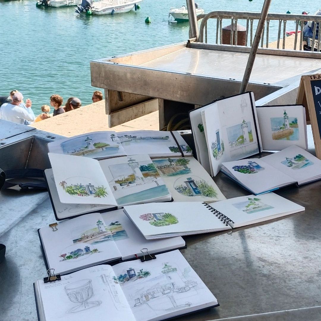 aude berliner stages croquis carnets de voyages